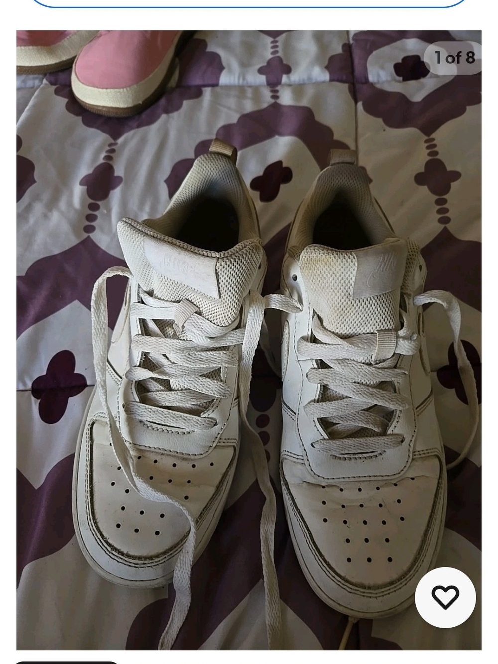 Vintage Nike Air Force 1's Ones Size 6Y  Sneakers Shoes